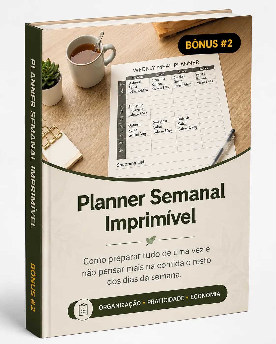 Planner Semanal Imprimível