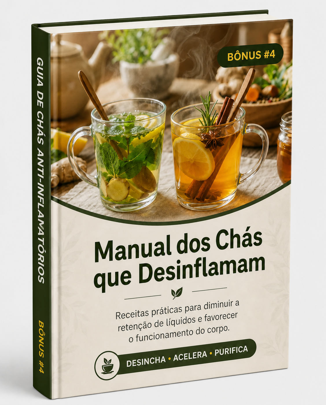 Manual dos Chás que Desinflamam
